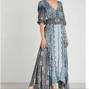 FREE PEOPLE Mexicali rose woven maxi dress